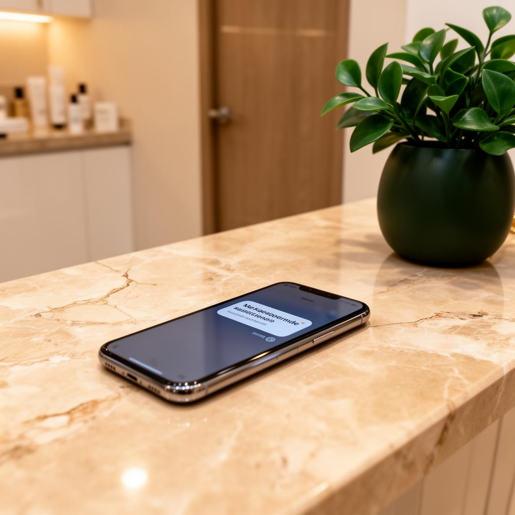 Premium clinic reception desk